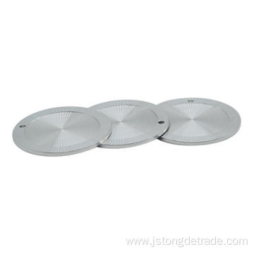 Galvanized steel round shape metal stamped plated disk